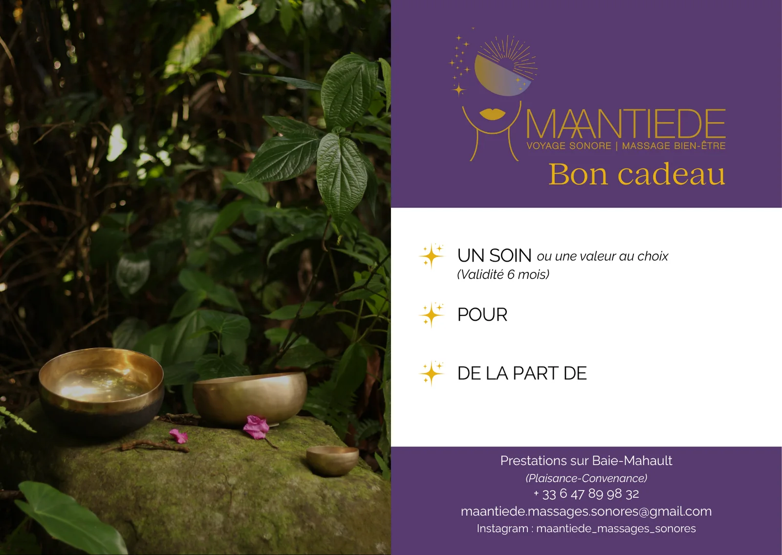 Le bon cadeau Maantiede